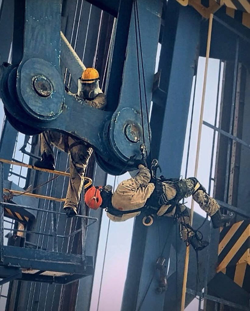 Servicio de rope access en altura